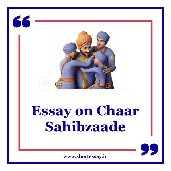 Essay on Chaar Sahibzaade