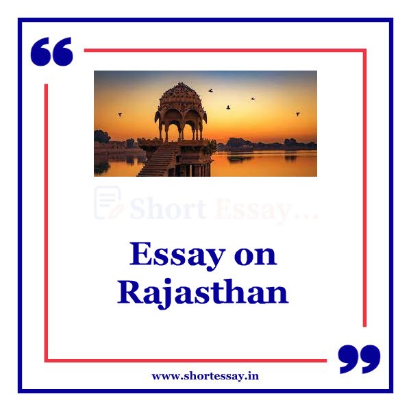 Essay on Rajasthan
