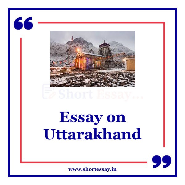Essay on Uttarakhand