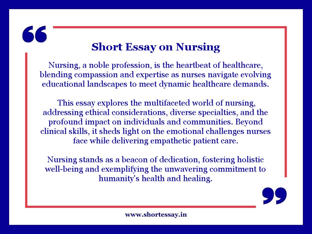 Nursing-Short-Essay-in-100-Words